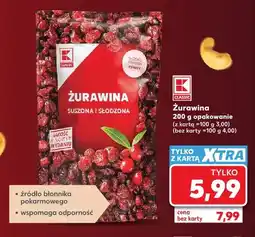 Kaufland Żurawina K-Classic oferta