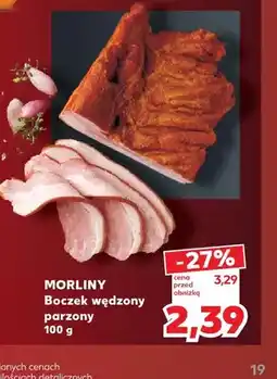 Kaufland Boczek wędzony parzony Morliny oferta