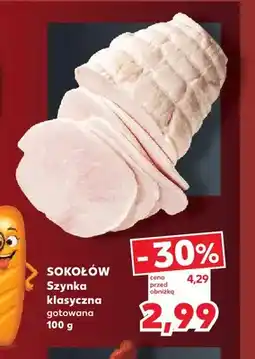 Kaufland Szynka klasyczna gotowana Sokołów oferta