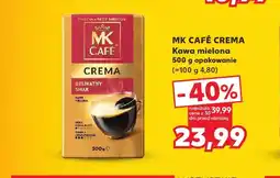 Kaufland Kawa mielona MK Café Crema oferta
