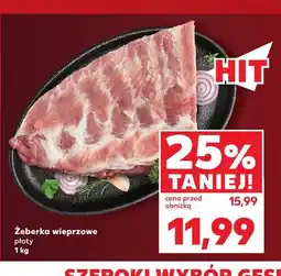 Kaufland Żeberka wieprzowe płaty oferta