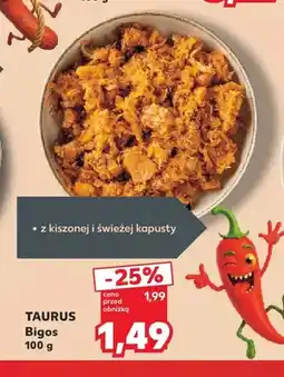 Kaufland Bigos Taurus oferta