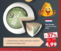 Kaufland Ser Gouda z mleka koziego oferta