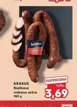 Kaufland Kiełbasa siekana extra Krakus oferta