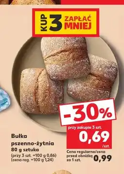 Kaufland Bułka pszenno-żytnia oferta