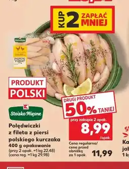 Kaufland Polędwiczki z fileta z piersi polskiego kurczaka Stoisko Mięsne oferta