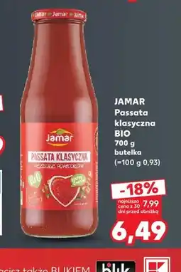Kaufland Passata klasyczna BIO Jamar oferta