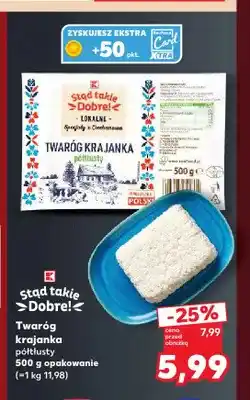 Kaufland Twaróg krajanka półtłusty Stąd Takie Dobre! oferta