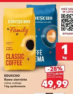 Kaufland Kawa ziarnista Eduscho oferta