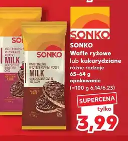 Kaufland Wafle kukurydziane Sonko oferta