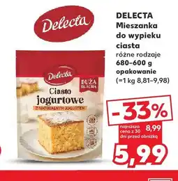 Kaufland Mieszanka do wypieku ciasta Delecta oferta