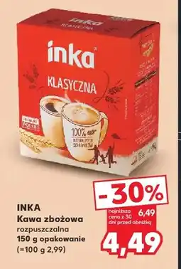 Kaufland Kawa rozpuszczalna zbożowa Inka oferta