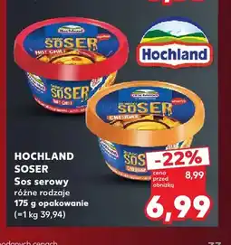 Kaufland Sos serowy Soser Hochland oferta