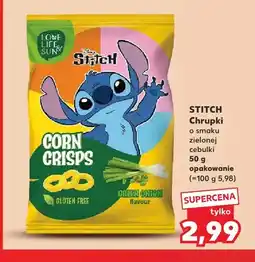 Kaufland Chrupki o smaku zielonej cebulki Stitch oferta