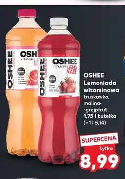 Kaufland Lemoniada witaminowa truskawka Oshee oferta