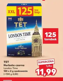 Kaufland Herbata czarna London Time TET oferta