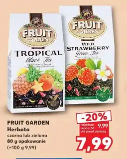 Kaufland Herbata czarna Fruit Garden oferta