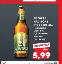 Kaufland Piwo Raciborskie Light IPA Browar Racibórz oferta