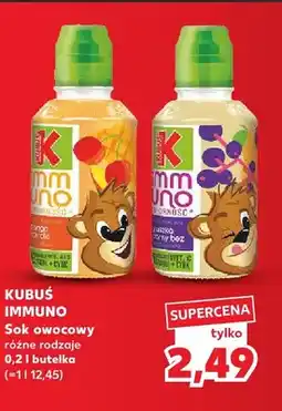 Kaufland Sok owocowy Kubuś Immuno oferta