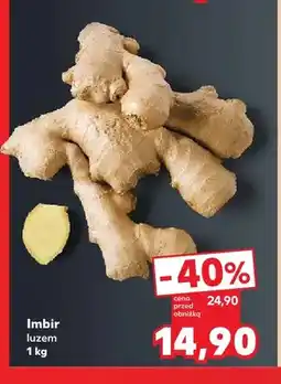 Kaufland Imbir luzem oferta