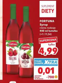 Kaufland Syrop wiśnia Fortuna oferta