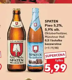 Kaufland Piwo Spaten Oktoberfestbier 5,9% oferta