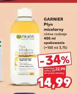 Kaufland Płyn micelarny Garnier oferta