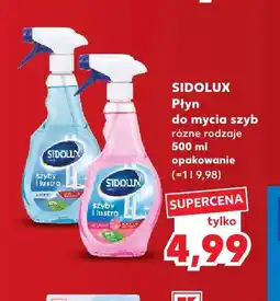 Kaufland Płyn do mycia szyb Sidolux oferta