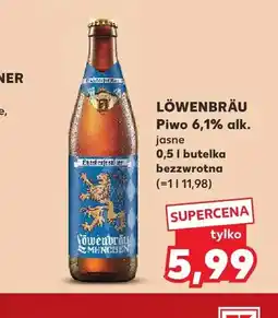Kaufland Piwo 6,1% Löwenbräu oferta