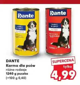 Kaufland Karma dla psów Dante oferta