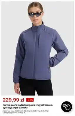 4F Kurtka puchowa trekkingowa z wypełnieniem syntetycznym damska oferta