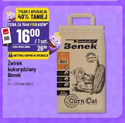 Polomarket Żwirek kukurydziany Super Benek oferta