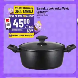 Polomarket Garnek z pokrywką Vavio Sydney 24 cm oferta