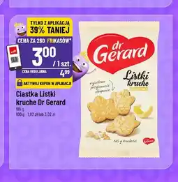 Polomarket Ciastka Listki kruche Dr Gerard oferta