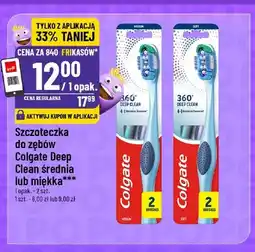 Polomarket Szczoteczka do zębów Colgate Deep Clean średnia 2-pak oferta