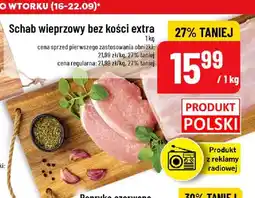 Polomarket Schab wieprzowy bez kości extra oferta