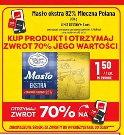 Polomarket Masło ekstra Mleczna Polana 82% oferta