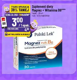 Polomarket Suplement diety magnez + witamina B6 Polski Lek oferta