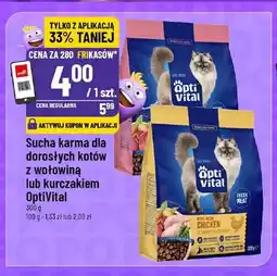 Polomarket Sucha karma dla dorosłych kotów z wołowiną OptiVital oferta