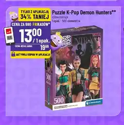 Polomarket Puzzle K-Pop Demon Hunters 500 elementów Clementoni oferta