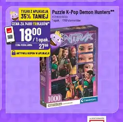Polomarket Puzzle K-Pop Demon Hunters 1000 elementów Clementoni oferta