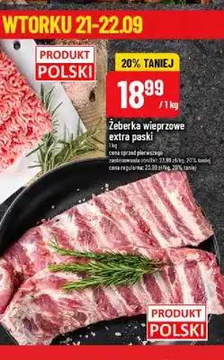 Polomarket Żeberka wieprzowe extra paski oferta