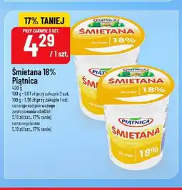 Polomarket Śmietana Piątnica 18% oferta