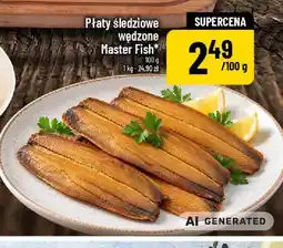 Polomarket Płaty śledziowe wędzone Master Fish oferta