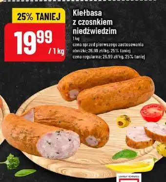 Polomarket Kiełbasa z czosnkiem niedźwiedzim oferta
