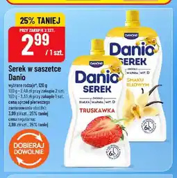 Polomarket Serek w saszetce Danio truskawka oferta