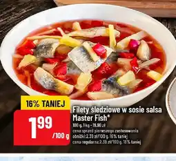Polomarket Filety śledziowe w sosie salsa Master Fish oferta