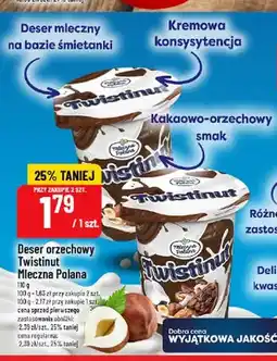 Polomarket Deser orzechowy Twistinut Mleczna Polana oferta