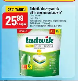 Polomarket Tabletki do zmywarek all in one lemon Ludwik oferta