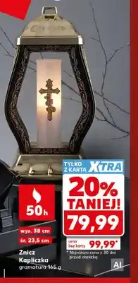 Kaufland Znicz Kapliczka oferta